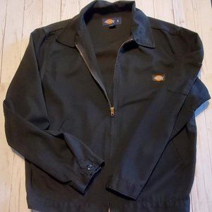 Dickies Unlined Eisenhower Jacket, Black Smalll